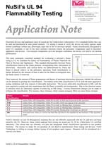 NuSil’s UL 94 Flammability Testing PDF