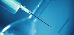 Nusil products - Picture of hyperaemic needle 